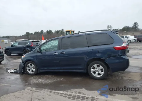 2020 Toyota Sienna Le из США, поврежденный, VIN 5TDKZ3DCXLS024652